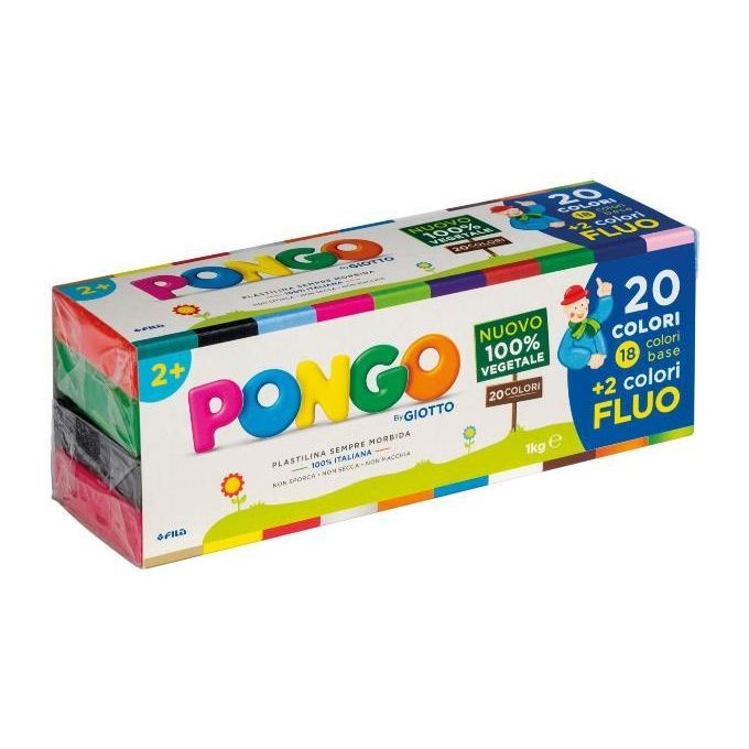 Giotto Confezione Pongo 1kg Assortito