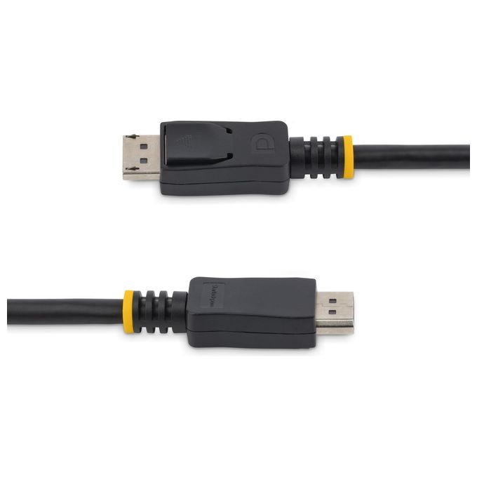 StarTech Cavo DisplayPort 1.2 da 5m, Cavo DisplayPort Certificato VESA 4K x 2K Ultra HD, Cavo Video DP-DP per Monitor-Display, Cavo Monitor con Connettori DP a Scatto (DISPL5M)