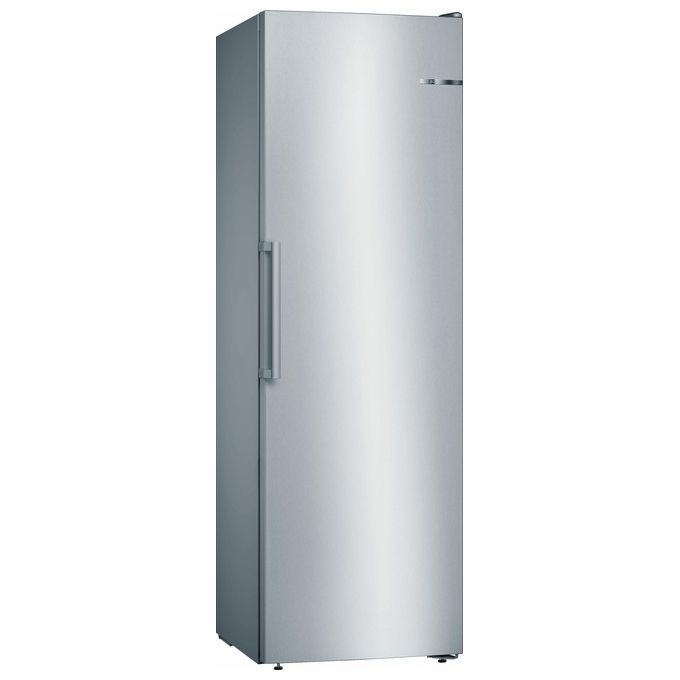 Bosch GSN36VLEP - Serie 4 - Congelatore Verticale 242 L, 186 cm, Classe E, 39 dB, NoFrost, VarioZone, BigBox, Inox