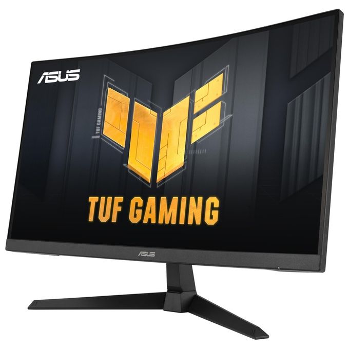 ASUS TUF Gaming VG27VQM1B Monitor Gaming Curvo da 27'' pollici Full HD (1920x1080) 280 Hz ELMB Tempo di Risposta 1 ms FreeSync Premium 90% DCI-P3 DisplayWidget Center Nero