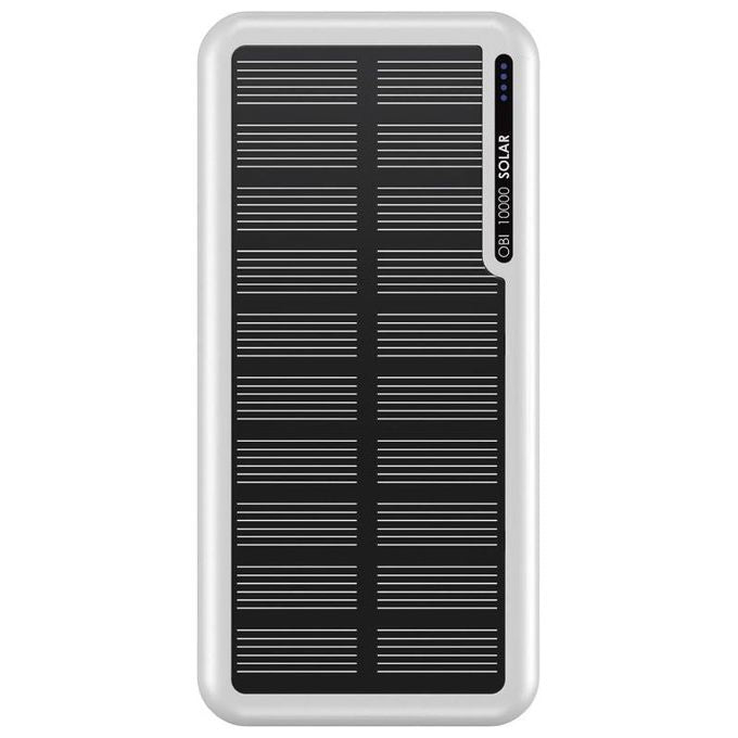 Boompods Obi 10.000mAh Solar Powerbank Bianco