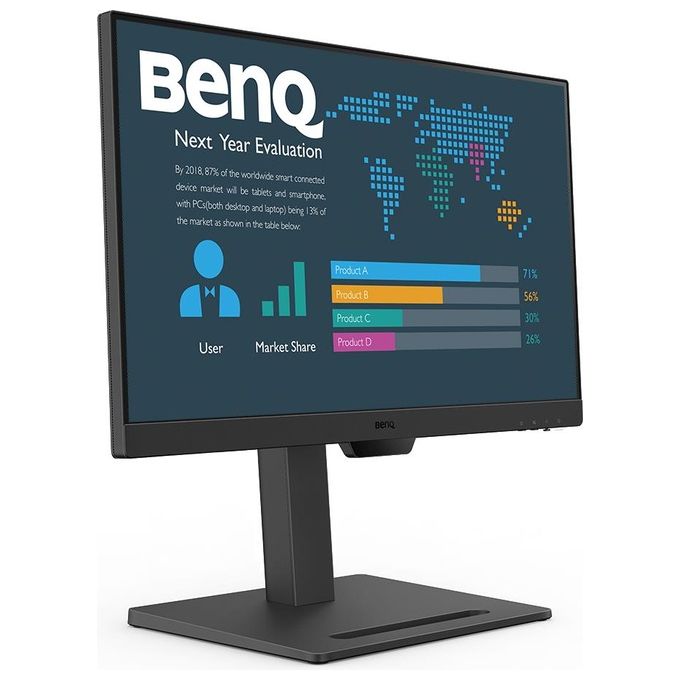BENQ BL2490T Monitor PC 23.8'' 1920x1080 Pixel Full HD Nero 3 anni di garanzia