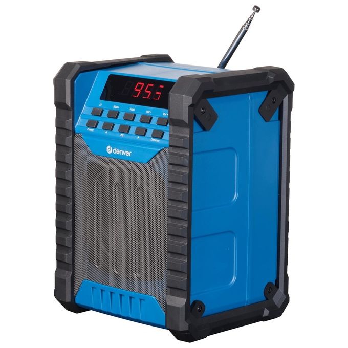 Denver WRB-60 Radio Portatile a FM con Design Compatto e Facile da Usare
