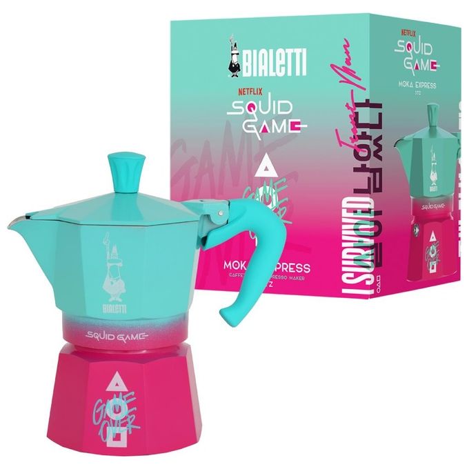 Bialetti Moka Express Squid Game© 3 Tazze