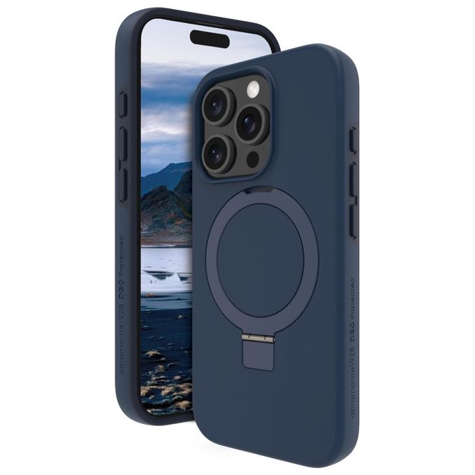 DBramante 1928 Cover Iceland Ultra D3O per iPhone 16 Pro Max Blu