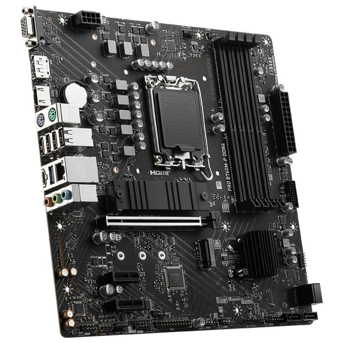 MSI PRO B760M-P DDR4 Scheda Madre Intel B760 LGA 1700 micro ATX