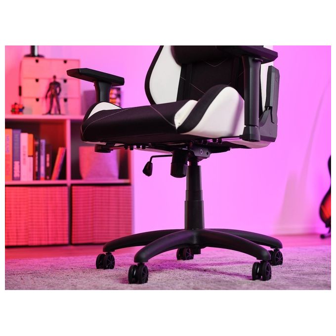 Trust GXT 714 RUYA Sedia per Gaming Universale Nero-Bianco