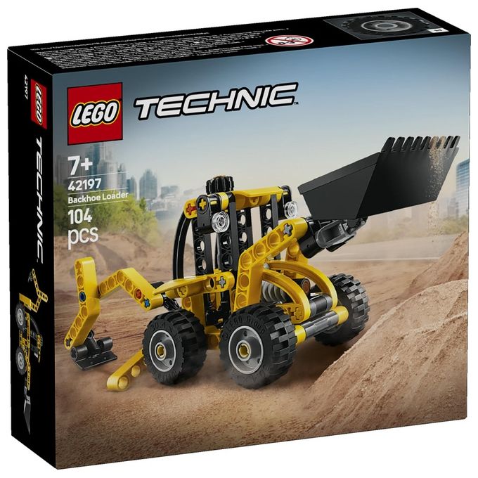 LEGO Scavatrice a Cucchiaia Rovescia 42197 Technic Costruzioni avanzate per appassionati con dettagli realistici di movimento e design robusto