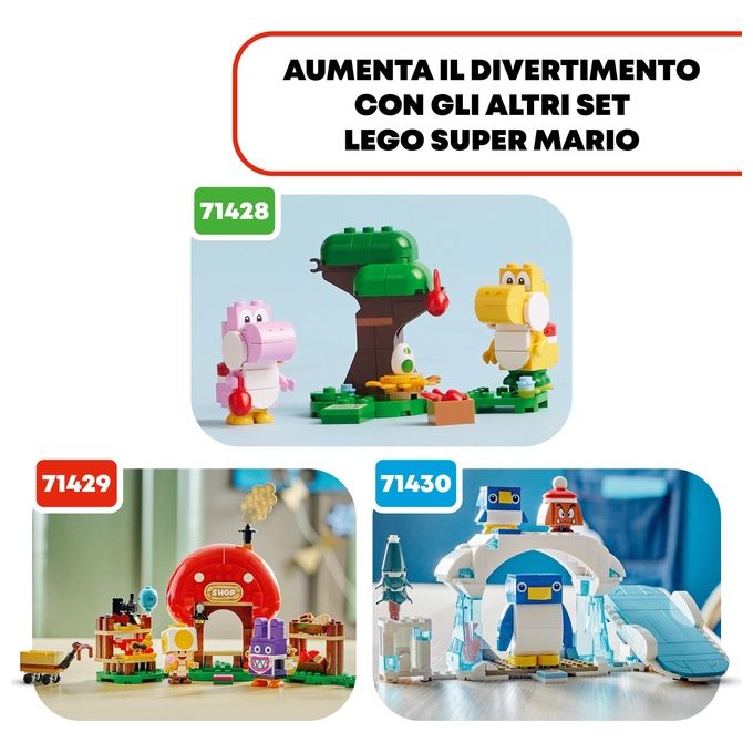 LEGO Super Mario 71431 Pack di Espansione Il Bolide di Bowser, Giochi Bambini 8+ Anni con Personaggio e Macchina Giocattolo