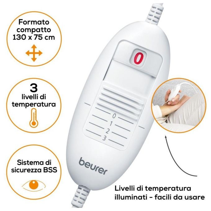 Beurer UB 30 Kompakt Coprimaterasso Termico