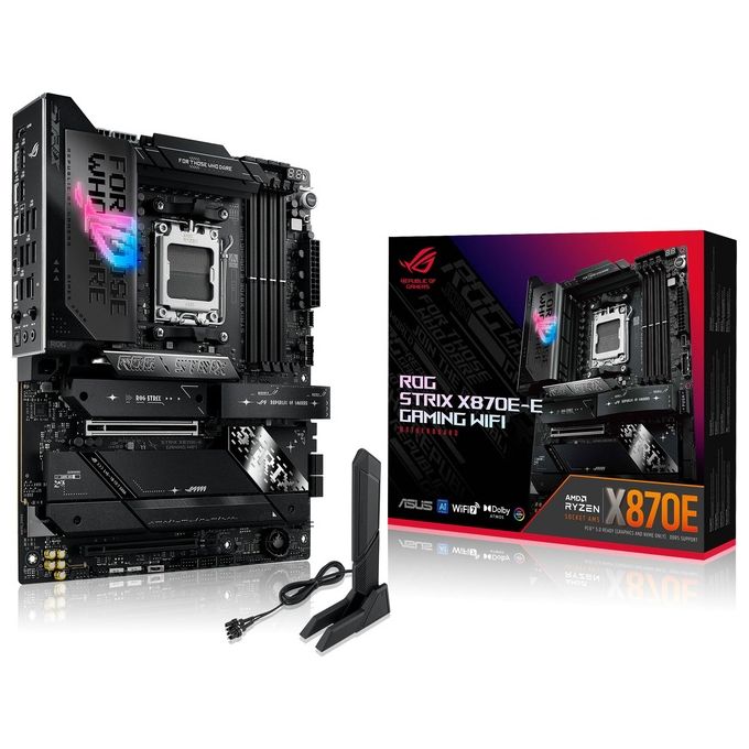 ASUS ROG STRIX X870E-E GAMING WIFI AMD X870E Presa di Corrente AM5 ATX