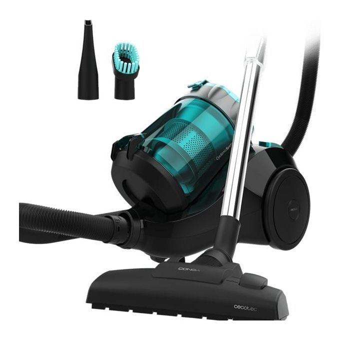 Cecotec Conga Rockstar Aspirapolvere a Traino senza Sacco 2.5 Litri 800 W