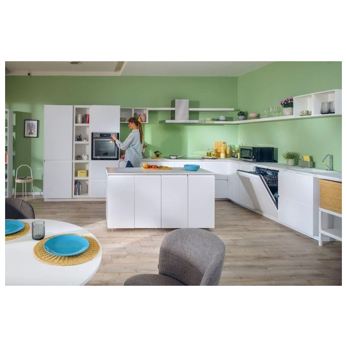 Candy FCNE825XL WIFI Forno Elettrico Multifunzione Capacita' 70 Litri Classe energetica A+ 8 funzioni Timer Touch Softclose Castelletto e guide telescopiche Aquactiva Wifi 60 cm Inox