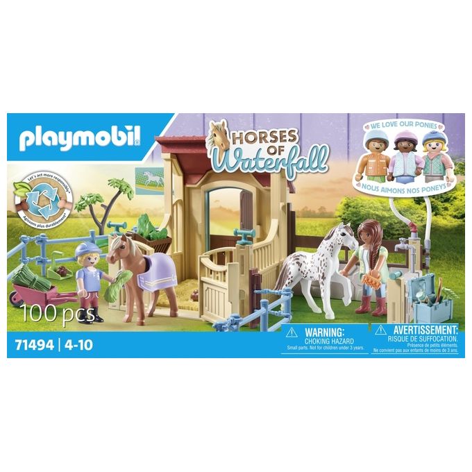 Playmobil Scuderia con Recinto Horses of Waterfall