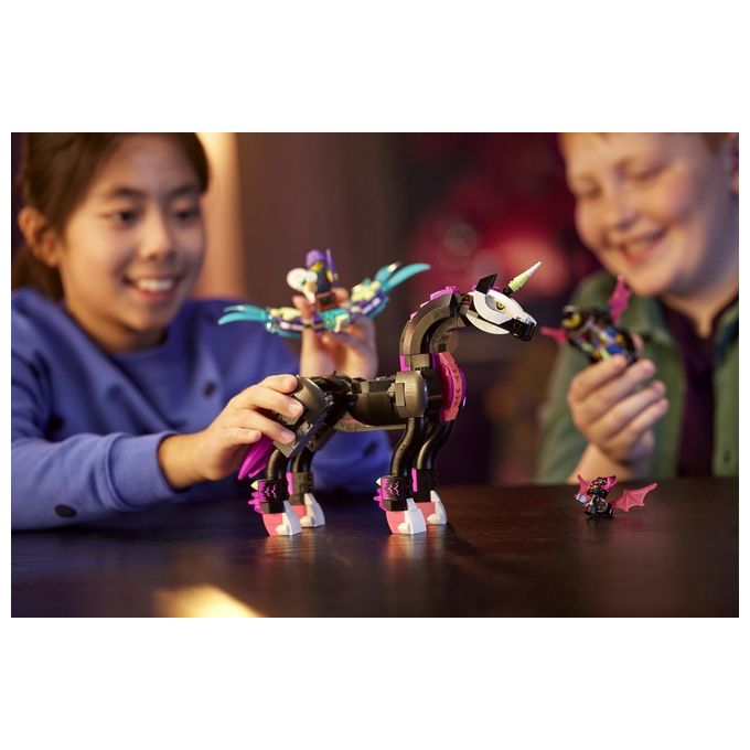 LEGO DREAMZzz 71457 Pegaso, il Cavallo Volante, Animale Giocattolo da Costruire in 2 Modi con Minifigure, Giochi per Bambini