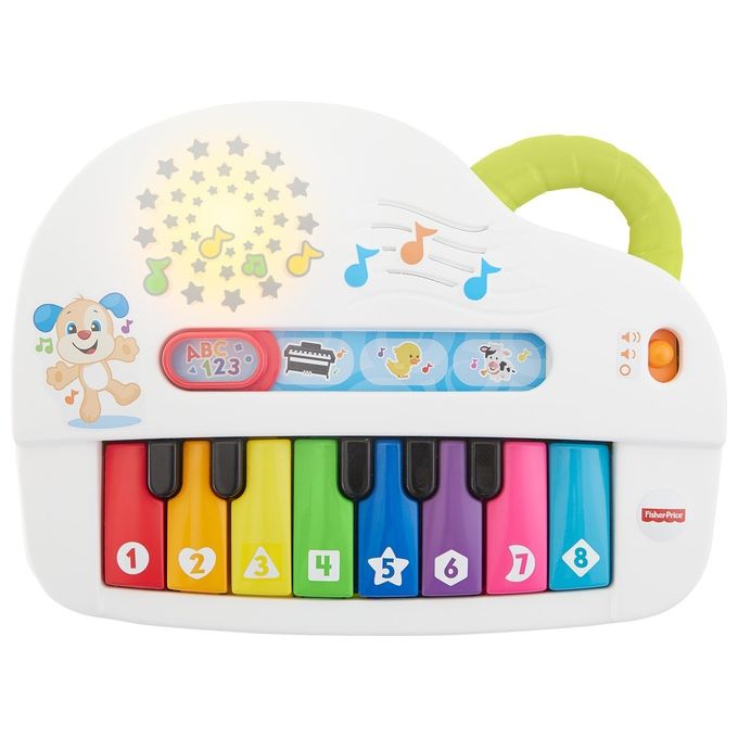 Fisher Price Prime Attivita' Ridi e Impara Pianoforte di Cagnolino