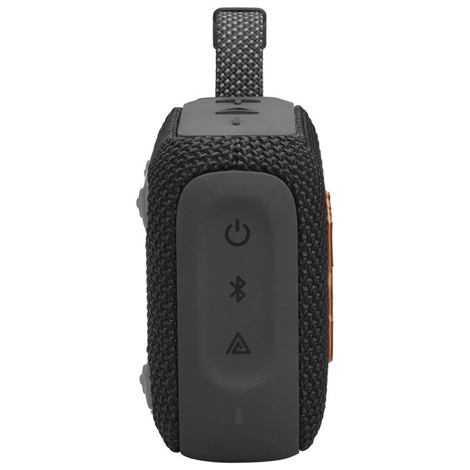 JBL GO 4 Speaker Bluetooth Portatile Altoparlante Wireless con Design Compatto Waterproof e Resistenza alla Polvere IP67 fino a 7 h di Autonomia USB Compatibile con App Portable Nero