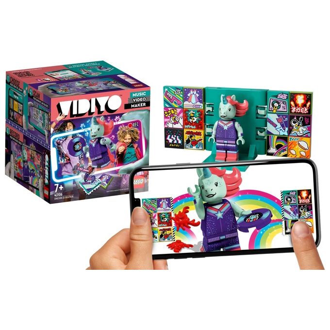 LEGO Vidiyo Unicorn Dj BeatBox Creatore Video Musicali con Unicorno