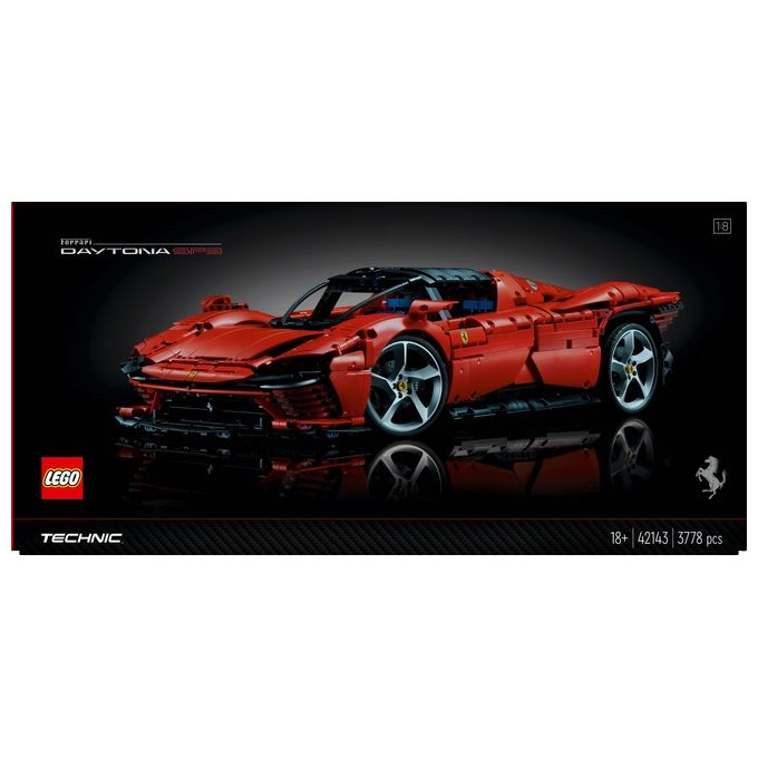 LEGO, Ferrari Daytona SP3 Technic, Set di Costruzione, 3778 Pezzi