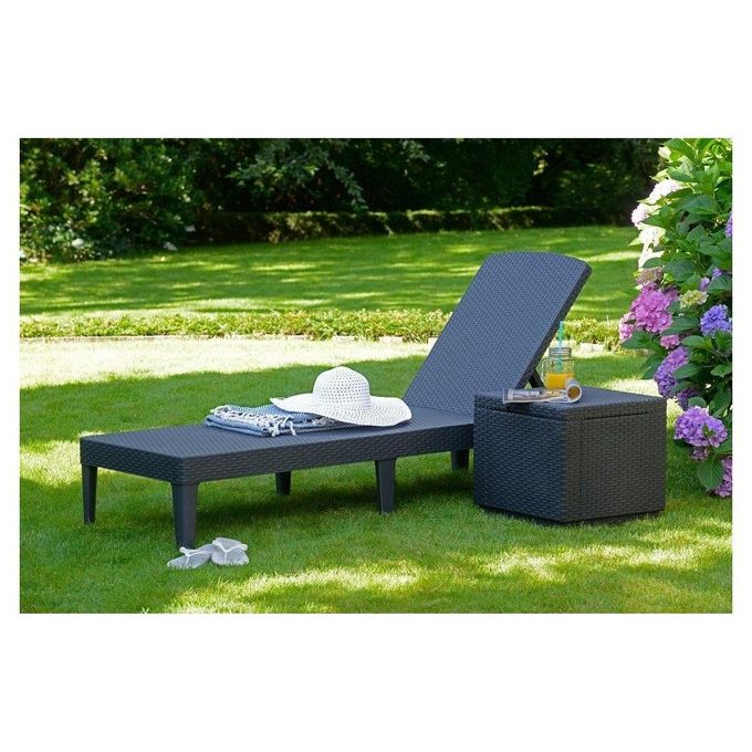 Keter Jaipur Sunlounger - 187,5X58X29H Cappuccino