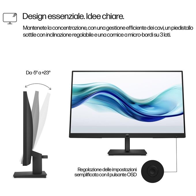 HP Series 3 Pro Monitor Serie 3 Pro FHD da 23.8'' 324pf