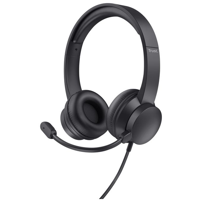 Trust Ayda Cuffie con Microfono Leggere On-Ear 3.5mm