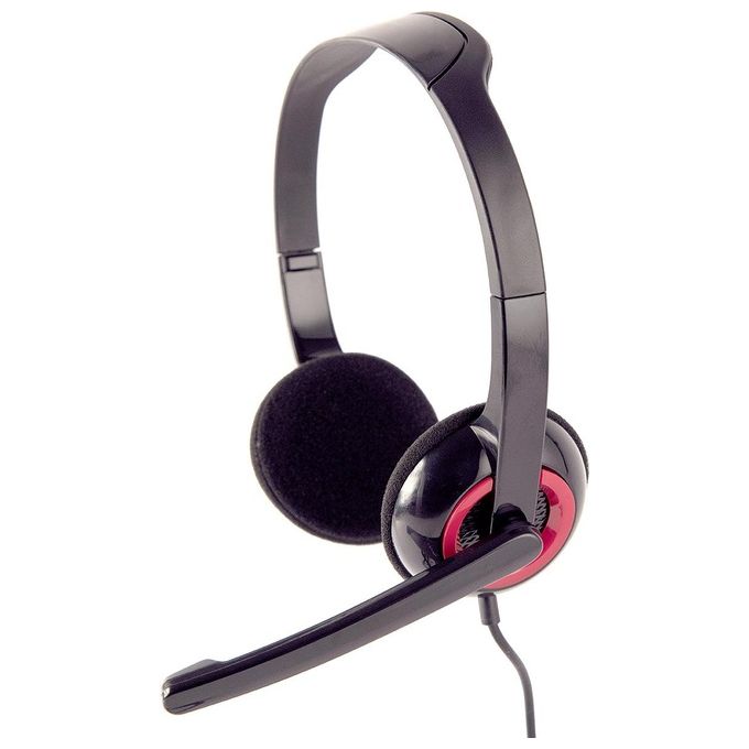Gembird Cuffie con Microfono Stereo 2 Jack 3.5'' Nero
