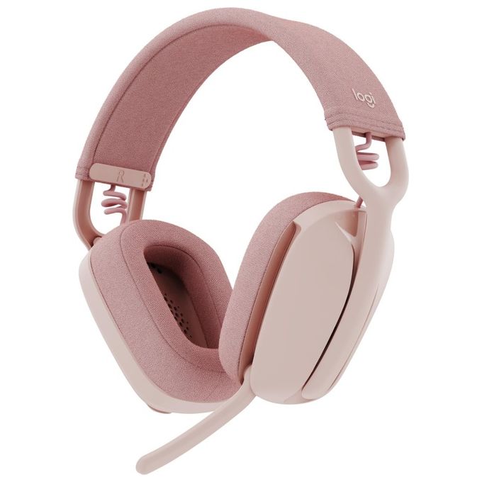 Logitech Zone Vibe 100 Auricolare Wireless a Padiglione Musica e Chiamate Bluetooth Rosa