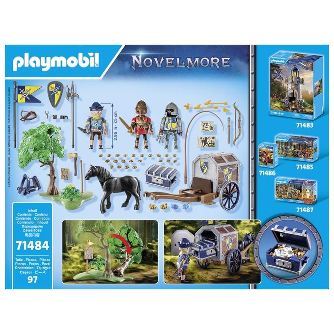 Playmobil Novelmore Assalto al Forziere Reale