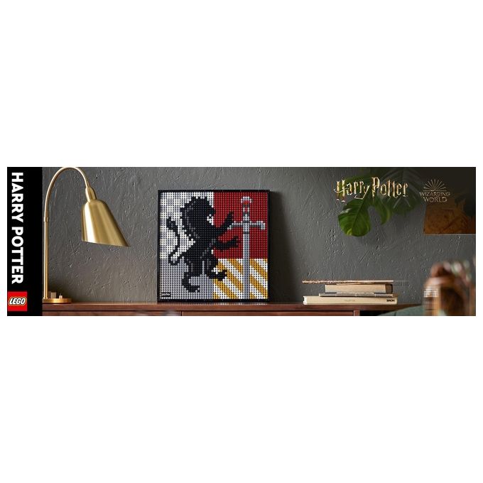 LEGO Art Harry Potter Hogwarts Crests