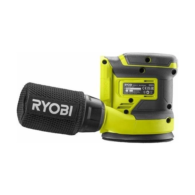 Ryobi R18ROS-0 Levigatrice Rotorbitale 18V ONE Batteria Non Inclusa Diametro Disco 125mm