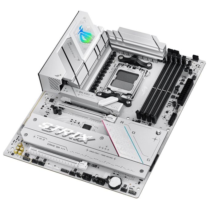 ASUS ROG Strix B850-A Gaming WiFi Scheda Madre AMD ATX 1422 Fasi di Alimentazione Slot DDR5 PCIe 5.0 con Slot Q-Release 4 slot M.2 WiFi 7 con WiFi Q-Antenna AI Advisor AI Networking II