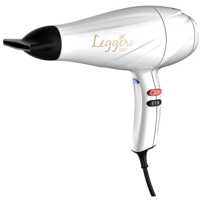 Ga.Ma A21 Leggero Asciugacapelli 2100W, Bianco