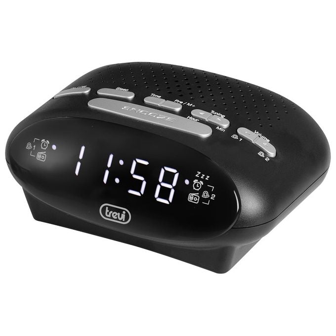 Trevi RC821D BK Radiosveglia Nera