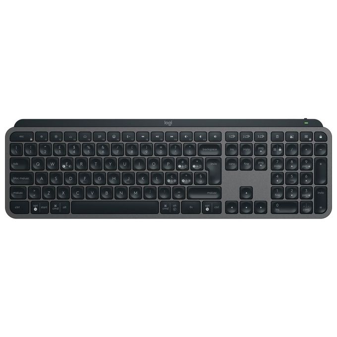 Logitech Mx Keys Combo For Business Gen 2 Tastiera Mouse Incluso Rf Senza Fili  Bluetooth Qwerty Italiano Grafite