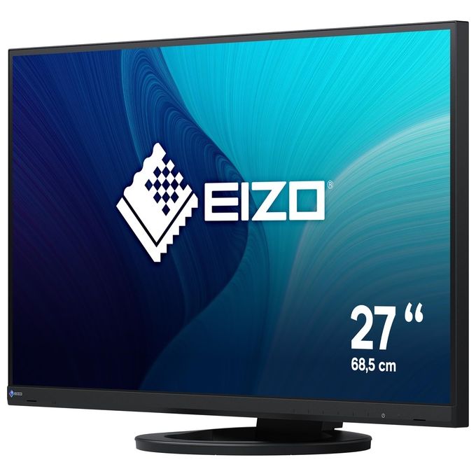 EIZO Monitor 27'' LED IPS EV2760-BK 2560 x1440 QHD Tempo di Risposta 5 ms