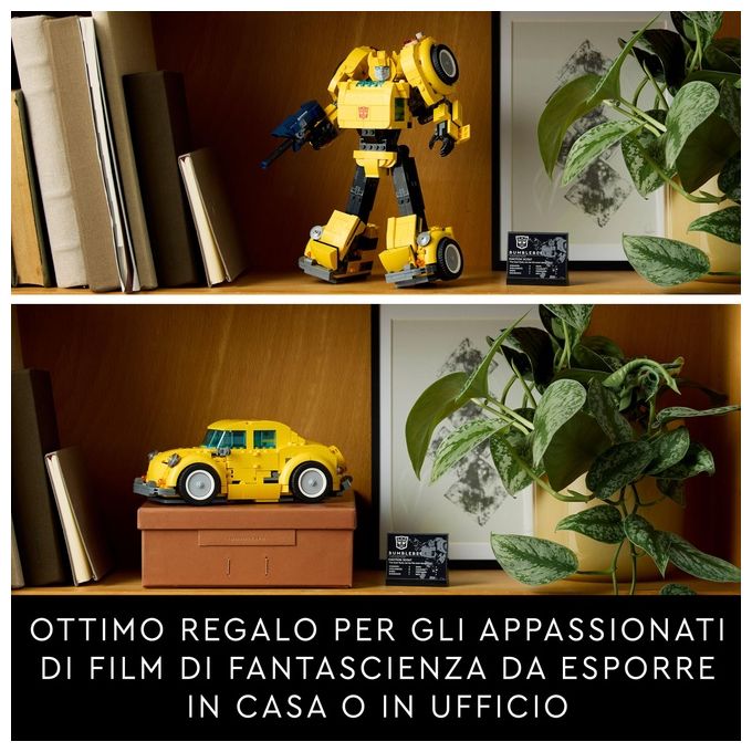 Lego Icons Transformers Bumblebee