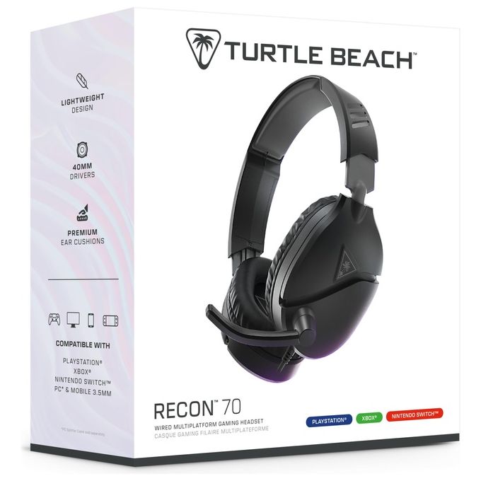 Turtle Beach Cuffie Gaming Recon Bianco Nero