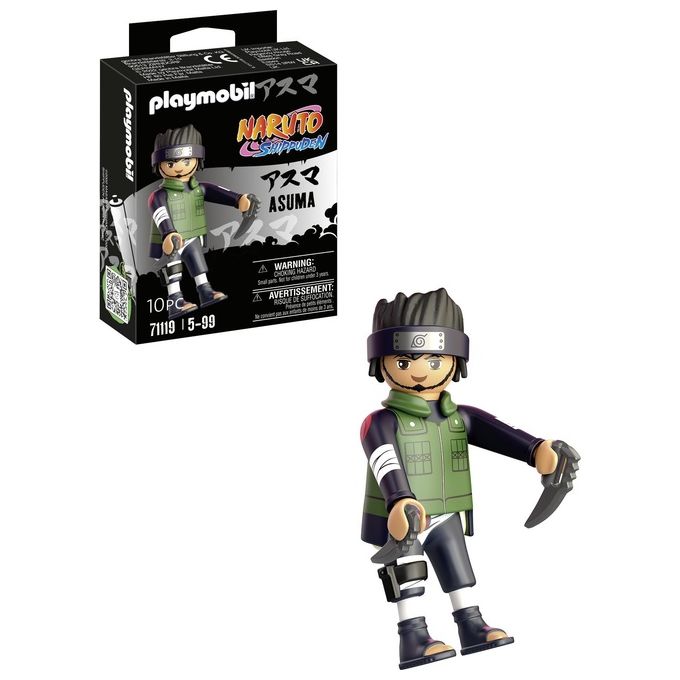 Playmobil Naruto Asuma in Tenuta da Battaglia