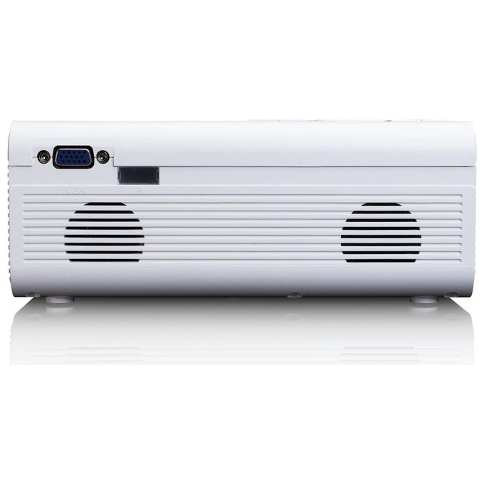 Lenco LPJ-280WH Videoproiettore a Raggio Standard LCD Bianco