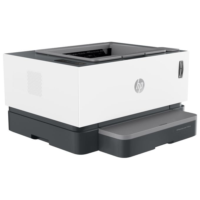 [ComeNuovo] HP LaserJet Neverstop 1001nw 5HG80A, Stampante a Singola Funzione A4 con Serbatoio Toner a Ricarica Rapida, Stampa Fronte e Retro Manuale in b-n, 20 ppm, USB, Wi-Fi, Ethernet, HP Smart, Bianca