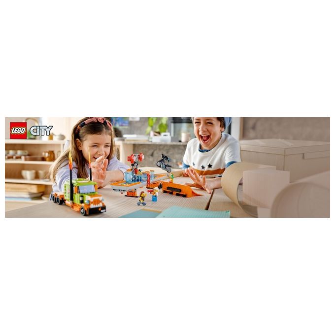 LEGO City Truck dello Stunt Show