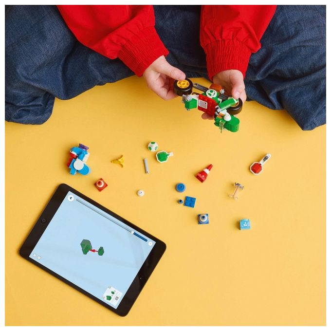 LEGO Set Moto Yoshi 72031 Mario Kart Super Mario in Edizione Esclusiva per Appassionati di Costruzioni Creative