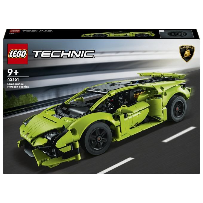 LEGO Technic 42161 Lamborghini Huracán Tecnica, Modellino di Auto da Costruire, Macchina Giocattolo per Bambini
