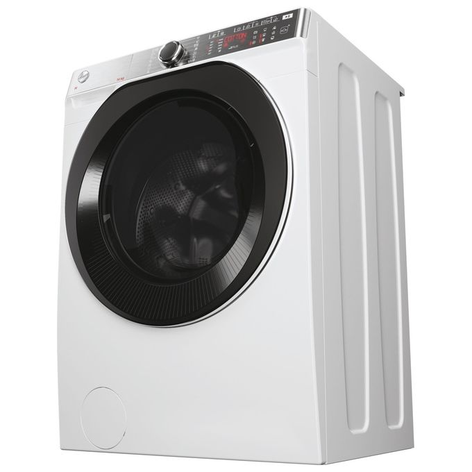 [ComeNuovo] Hoover H-WASH 550 H5WPB414AMBC-S Lavatrice a carica frontale 14kg 1400 giri classe A motore Eco-Power EcoDoser scan etichette funzione vapore controllo remoto bianco 60x67x85