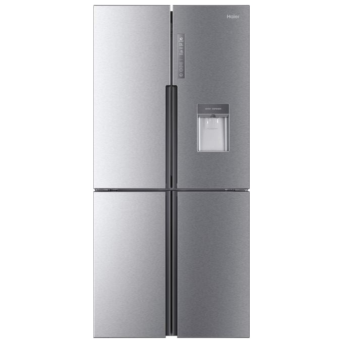 Haier RTG684WHJ Frigorifero Side by Side Capacita' 456 Litri Classe energetica F Total No Frost Compressore Inverter 180 cm Argento