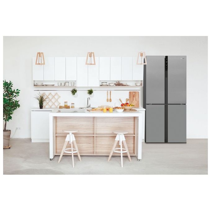 Candy CSC818FX Frigorifero Side by Side Capacita' 436 Litri Classe F No Frost colore Argento