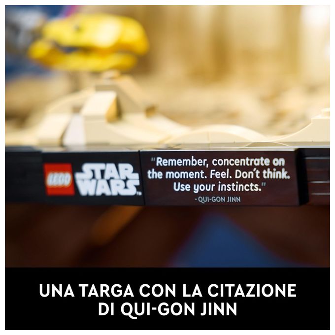 LEGO Star Wars Diorama Gara dei Sgusci su Mos Espa di Anakin Skywalker, Kit Modellismo per Adulti dal Film La Minaccia Fantasma, Gadget da Collezione