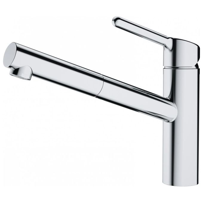 Franke Orbit Miscelatore con boccaglio estraibile e  girevole 120° Cromo 115.0623.055