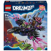 Lego Dreamzzz 2 in 1 Corvo di Mezzanotte della Mai-Strega, Giocattolo d'Avventura Trasformabile in Casa o Ragno, con 6 Personaggi